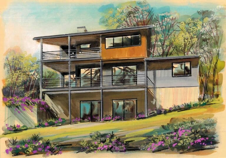 Grove Park Contemporary rendition.