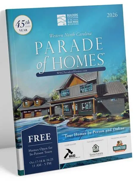 2026 Parade of Homes Magazine Cover.