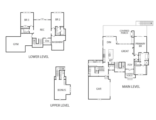 Cove Creek floorplan