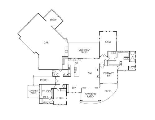 Martin Residence floorplan