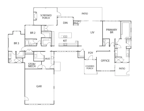 Biltmore Forest floorplan