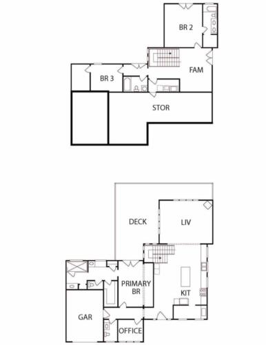 Bridgeview Villa floor plans.