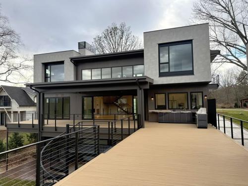 The Elie Residence exterior porch.
