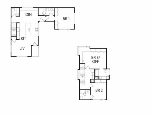 Davwyn - Modern Infill floorplans.