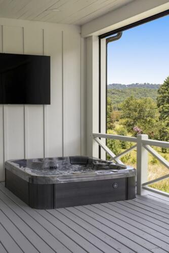Hot tub.