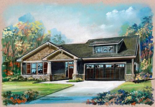 Pinnacle at Arabella water color.