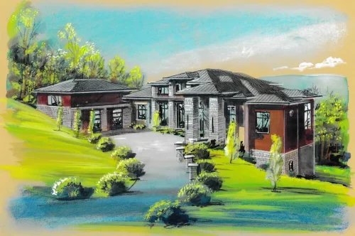 The Land of Sky House rendering