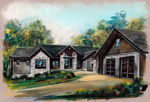 Walnut Valley Parkway home rendering
