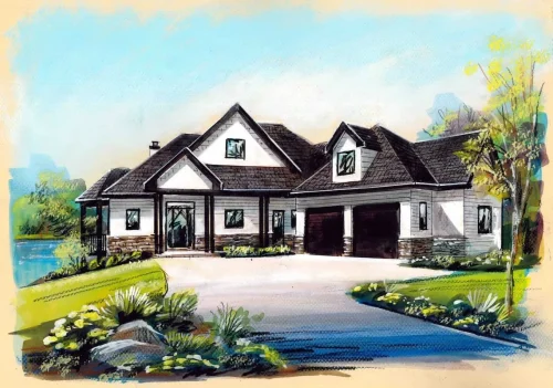 Derbyshire Home rendering