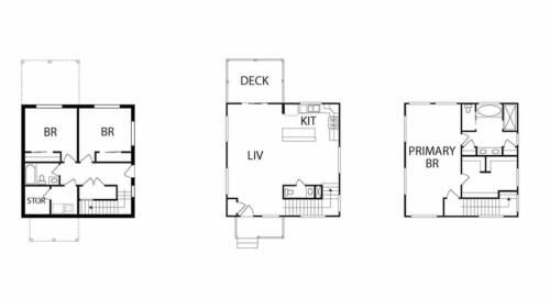 Sand Hill Road floor plans.